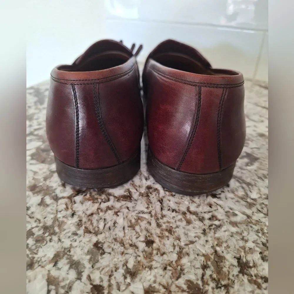 Salvatore Ferragamo mens shoes leather loafers 11‎ D